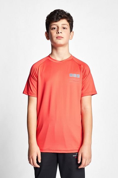 Lescon Tricou roșu cu mânecă scurtă pentru copii 22b-3105