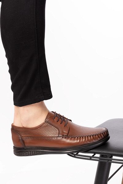 maximoda Leather Summer Breathable Lightweight Casual Shoes with Guaranteed