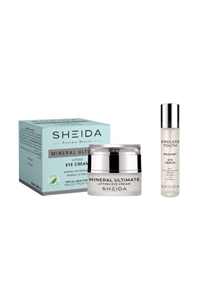Sheida Mineral Lifting Eye Cream&endless Youth Eye Serum 15 Ml 2'li Set