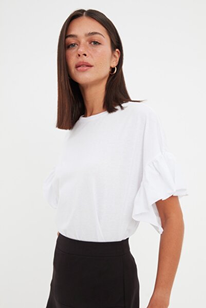 Trendyol Collection T-Shirt - Weiß - Regular Fit