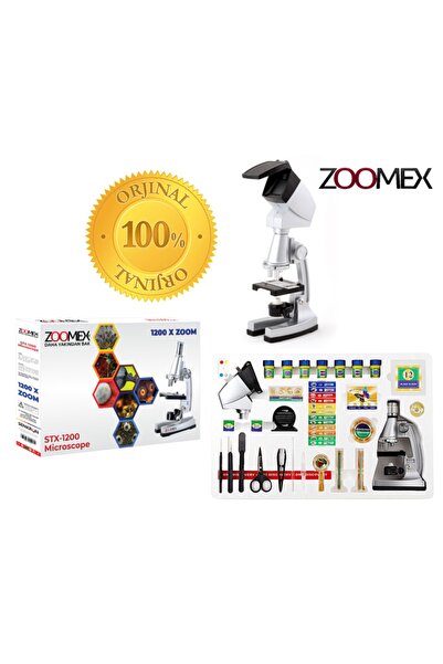 Zoomex Stx-1200 Mikroskop Seti 1200x Büyütme - Eğitici Ve Öğretici - Geleceği...
