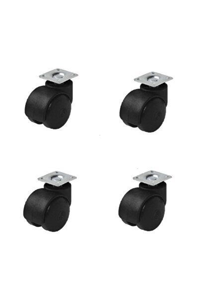 Aksa Tablalı Ofis Koltuk Dolap Etejer Tekerleği Cs-42 360 Derece Döner Tekerlek