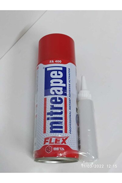 APEL Yapıştırıcı Hızlı Çabuk Donan Hızlı Mitre Hızlı Yapıştırıcı 400 ml