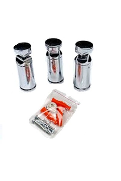 Kuşdemir Havlupan Banyopan Radyatör Krom Duvara Montaj Seti Ayağı