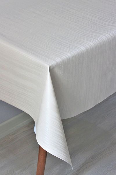 DDHOME Lined Erasable PVC Oilcloth Tablecloth Striped - 78-b1