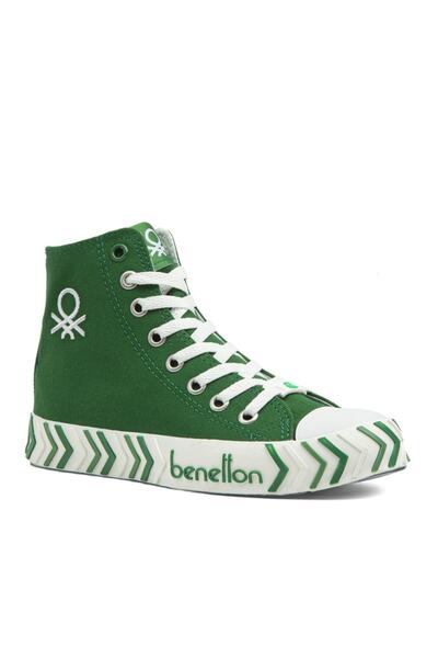 Benetton ® | Bn-30625-3374 Зелен - Дамски спортни обувки