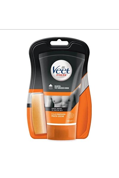 Veet Men Duşta Tüy Dökücü Krem 150 Ml Normal Cilt