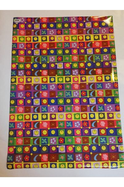 Cadde Süs Gift Pack with Emoji and Flowers 50x70 Cm (3 PCS)