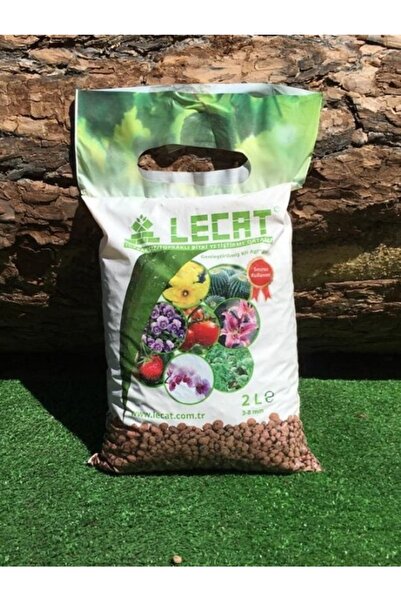 Ekodoğa Kil Bilyesi 2 Lt 3-8 Mm Hidroponik Kil Bilyesi Lecat Orkide Kil Bilye...