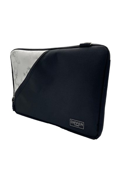 Differ Studio 13-14'' Inch Black-marble Pattern Waterproof/hanging/laptop/macbook/notebook/case/bag
