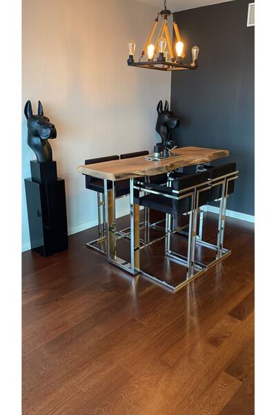 turgutsan mobilya Bar Sandalyesi (MİNA MODELİ)65cm Oturum Yeri Ücret 1 Adet S...