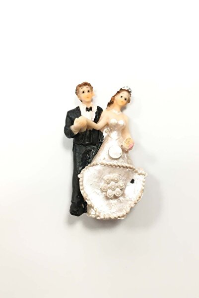 HOBİ YILDIZ Gelin Damat Polyester Magnet