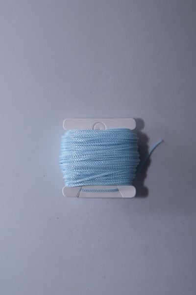 Eskişehir hobi sanat 10 μέτρα Λεπτό Microcord Σχοινί Αλεξίπτωτου Ανοιχτό Μπλε Χρώμα Κολιέ Βραχιόλι Σχέδιο Κοσμήματος Σχοινί