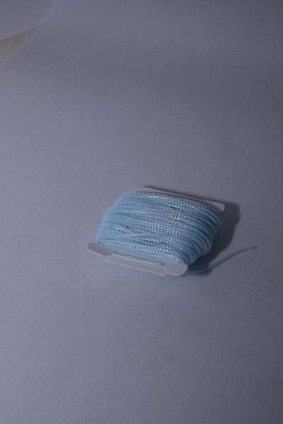 Eskişehir hobi sanat 10 μέτρα Λεπτό Microcord Σχοινί Αλεξίπτωτου Ανοιχτό Μπλε Χρώμα Κολιέ Βραχιόλι Σχέδιο Κοσμήματος Σχοινί