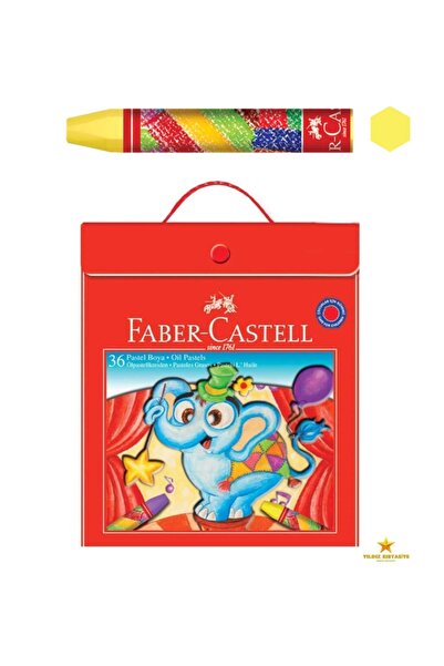 Faber Castell Plastik Çantalı 36 Renk Pastel Boya 125137