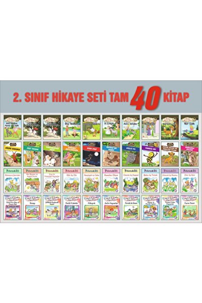 Ata Yayıncılık Ata 2.sınıf Hikaye Seti (40 Kitap)
