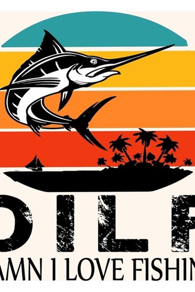 Universal Αστεία ατάκες για ψάρεμα, ψαράδες, άνδρες, γυναίκες, ζωγραφική σε ξ...