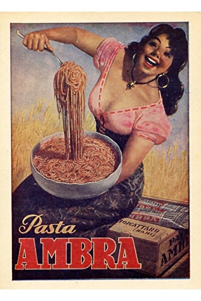 Universal Vintage Makarna Poster Italya Tablo Ahşap Poster Dekoratif