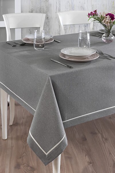 ÖDEL HOME Buldan Fabric Bias Tablecloth