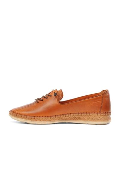 Voyager 8786 Pantofi casual de damă din piele naturală maro