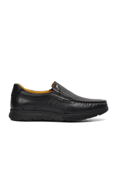 Dr.Flexer 305002 Black Genuine Leather Men's Casual Shoes