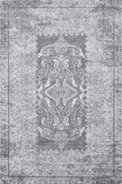 Royal Halı Babil Bx17e 160x230 Antrasit Vintage Desen Halı