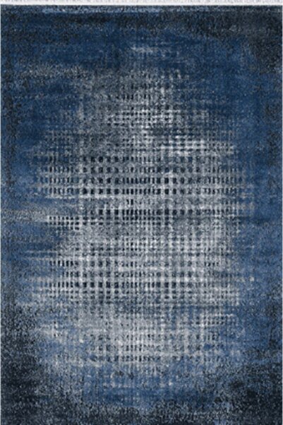Royal Halı Babil Bx13a Lacivert 160x230 Ipeksi Dokulu Lacivert Lüks Salon Halısı