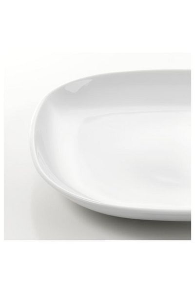 IKEA Πιάτο Vardera, Λευκό