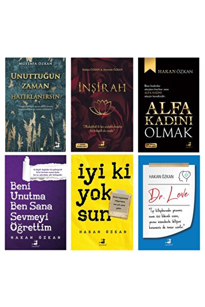 Olimpos Yayınları Hakan Özkan - Mustafa Özkan 6 Kitap Set