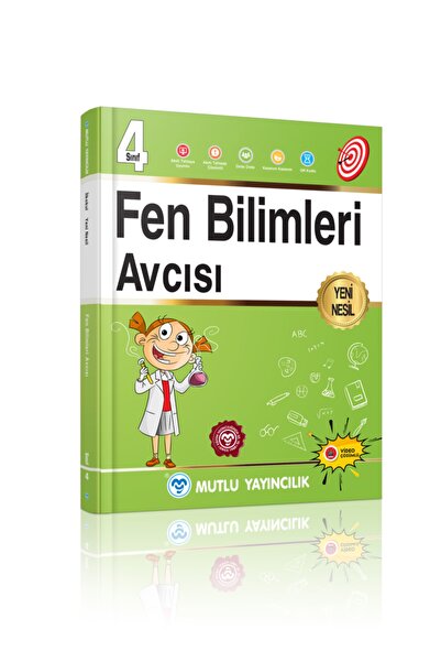 Mutlu Yayıncılık Mutlu 4. Sınıf Fen Bilimleri Avcısı Soru Bankası Video Çözüm...