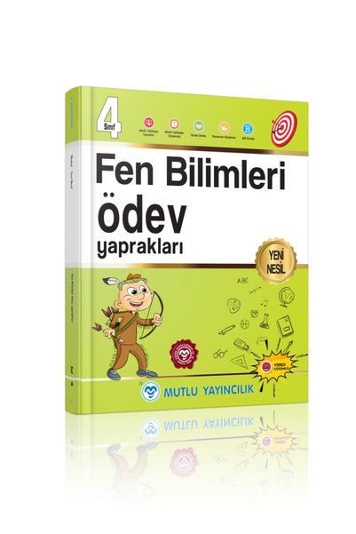 Mutlu Yayıncılık Mutlu 4.sınıf Yeni Nesil Fen Bilimleri Ödev Yaprakları