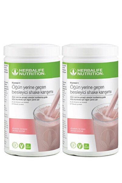 Herbalife Ahududulu Ve Beyaz Çikolatalı Shake 2 Adet