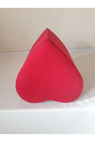 ne-sil home furniture Silinebilir Kumaş Kaplama Kalpli Ayaklı Puf 40x40x30