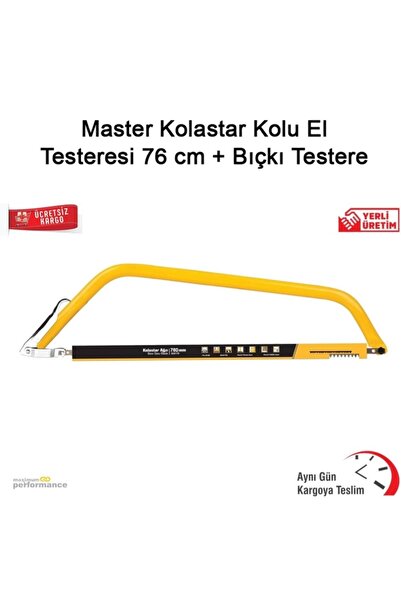 Master Ata Ticaret Kolastar Kolu El Testeresi 76 Cm Bıçkı Testere