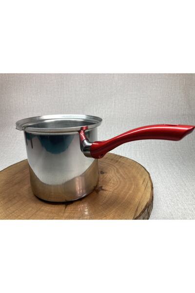 ÜZÜM ÇELİK Cezve - Sütlük Cezve - Yumurta Haşlama Cezvesi - 12 Cm- Paslanmaz ...