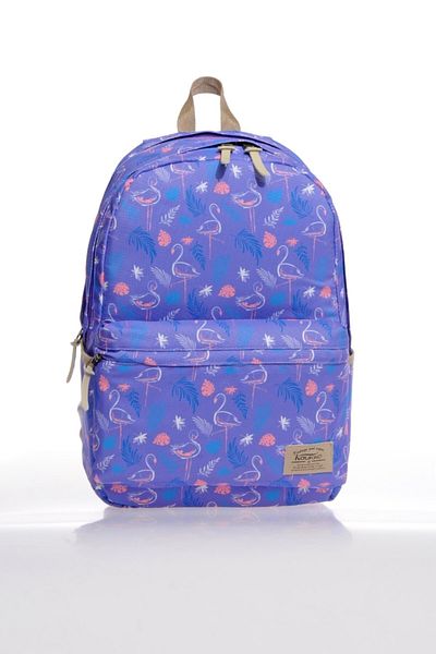 KAUKKO Σακίδιο πλάτης Flamingo (λιλά) K1129