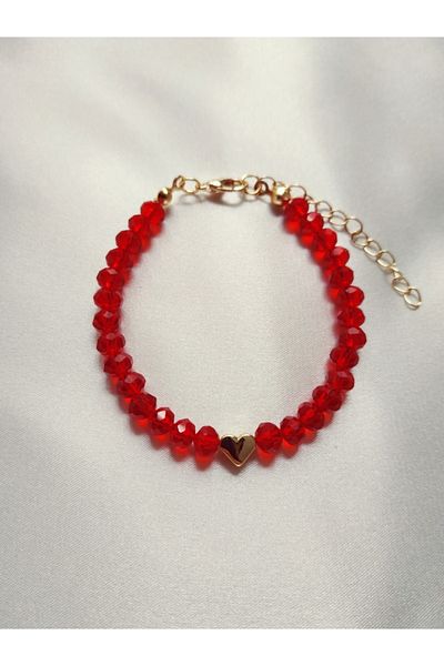Nuvole Bianche Accessory Red Crystal Bead Bracelet