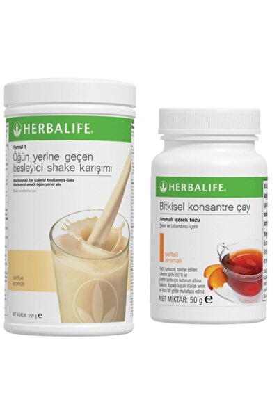 Herbalife Öğün Yerine Geçen Besleyici Shake Karışımı Vanilya Aromalı +bitkise...