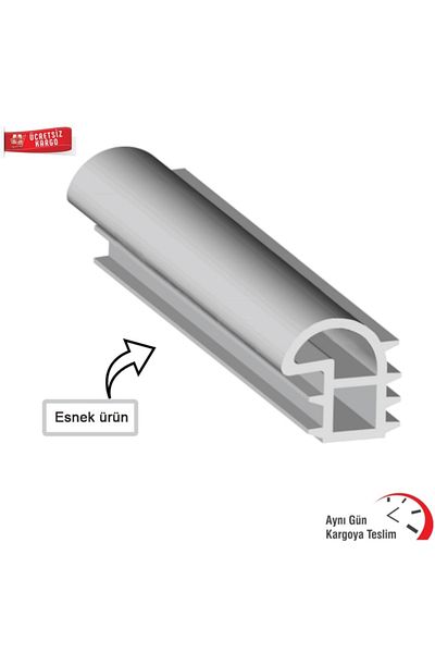 OKÇUKARDEŞLERYAPIMARKET Door Wick Steel Door Wick Door Seal White (6 Meters)