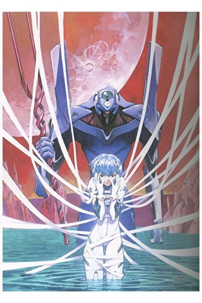 Universal Evangelion Rei Ayanami Ünitesi 0 Tablo Ahşap Poster Dekoratif