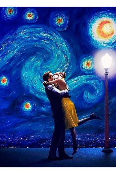 Universal Град на звездите: Декоративен дървен плакат с карта на земята