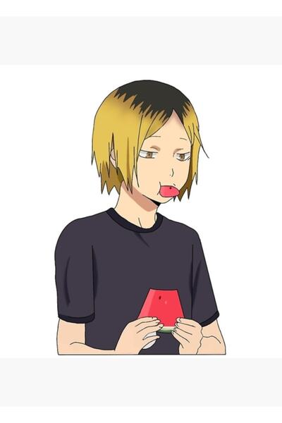 Universal Διακοσμητική Ξύλινη Αφίσα Ζωγραφικής Kenma