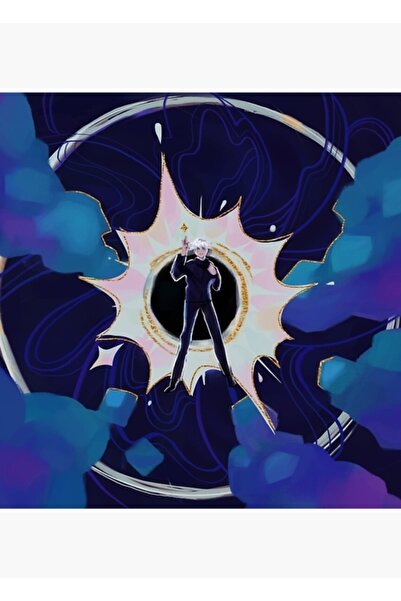 Universal Poster decorativ din lemn Gojo Satoru