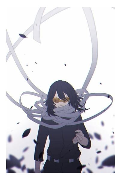 Universal Shota Aizawa My Hero Academia Poster decorativ din lemn