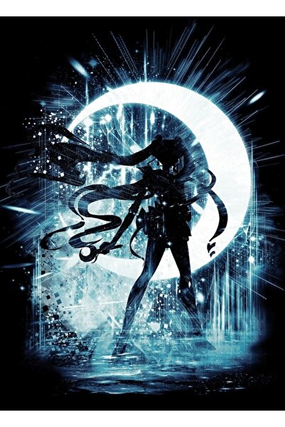 Universal Tablou Furtuna Lunara Poster din lemn decorativ