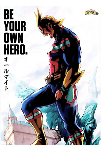 Universal My Hero Academia Tüm Olabilir Tablo Ahşap Poster Dekoratif