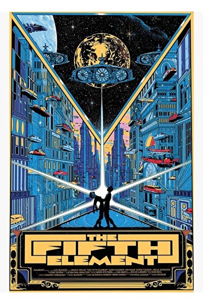 Universal Beşinci Element Tablo Ahşap Poster Dekoratif