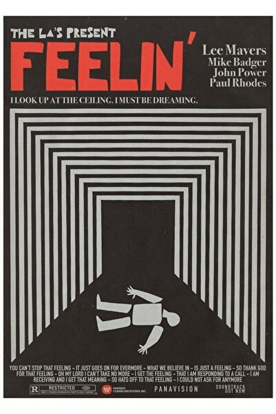 Universal The La's - Ξύλινη Αφίσα Τραπέζι των Συναισθημάτων, Διακοσμητική