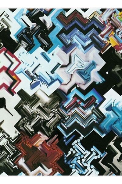 Universal U2 - Achtung Baby - Ξύλινη Διακοσμητική Αφίσα με Σχέδιο Κύματα