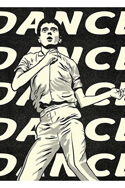 Universal Dans! Tablou decorativ din lemn, tip poster